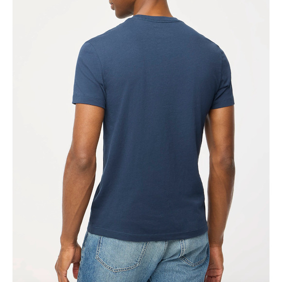 J.Crew Cotton Washed Jersey Pocket Tee Crewneck Vintage Navy Mens Large NWT - Picture 2 of 11
